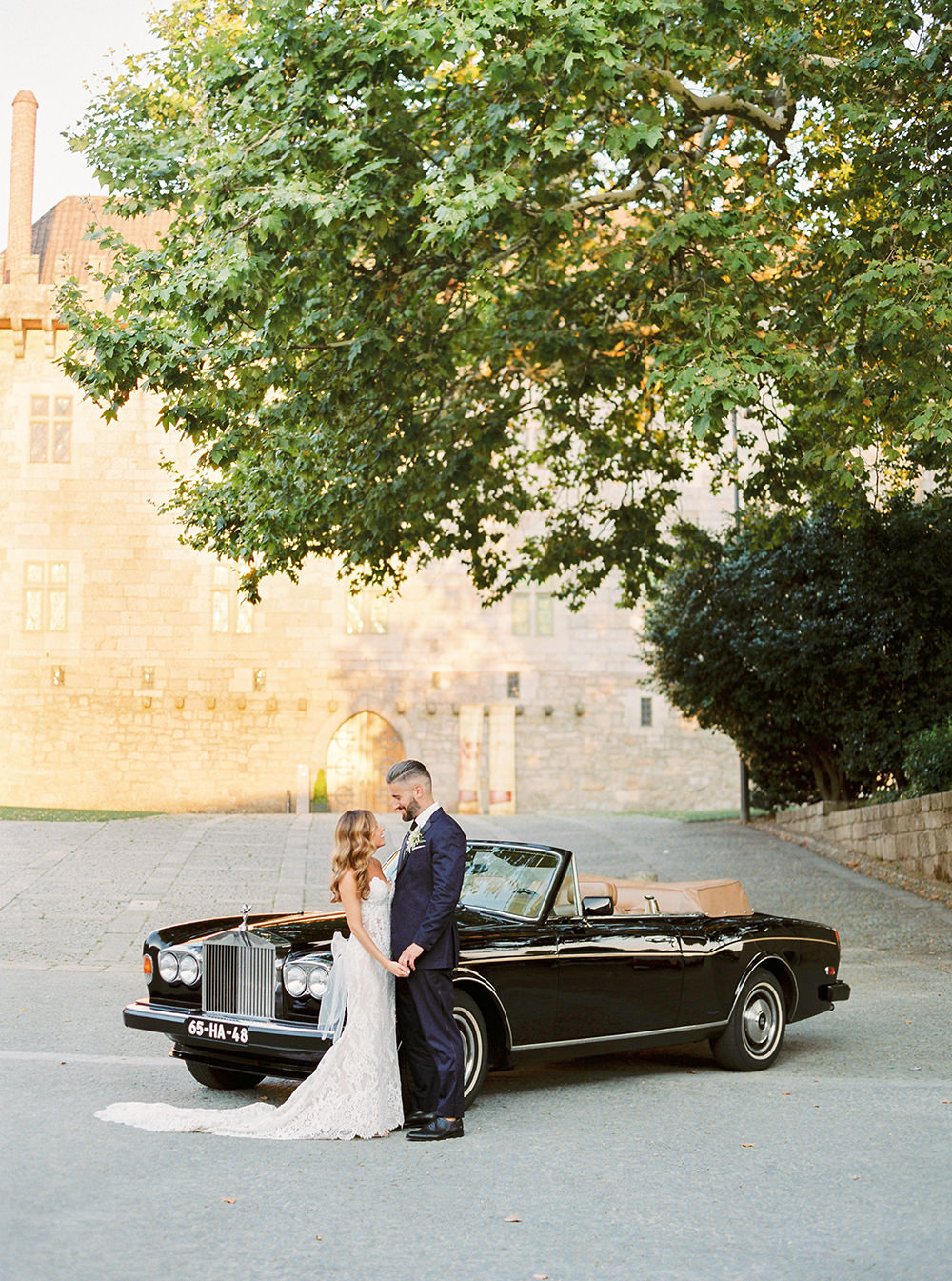 Classic Rolls Royce wedding