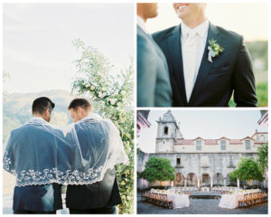 Nathan and Peder wedding collage for testimonial