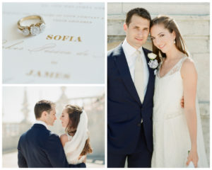 Sofia and James wedding collage for testimonial