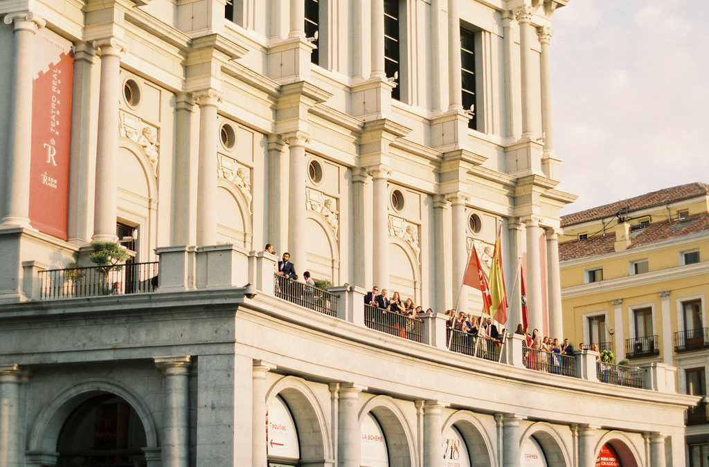 Theatrical Destination Wedding in Madrid, Royal Opera House